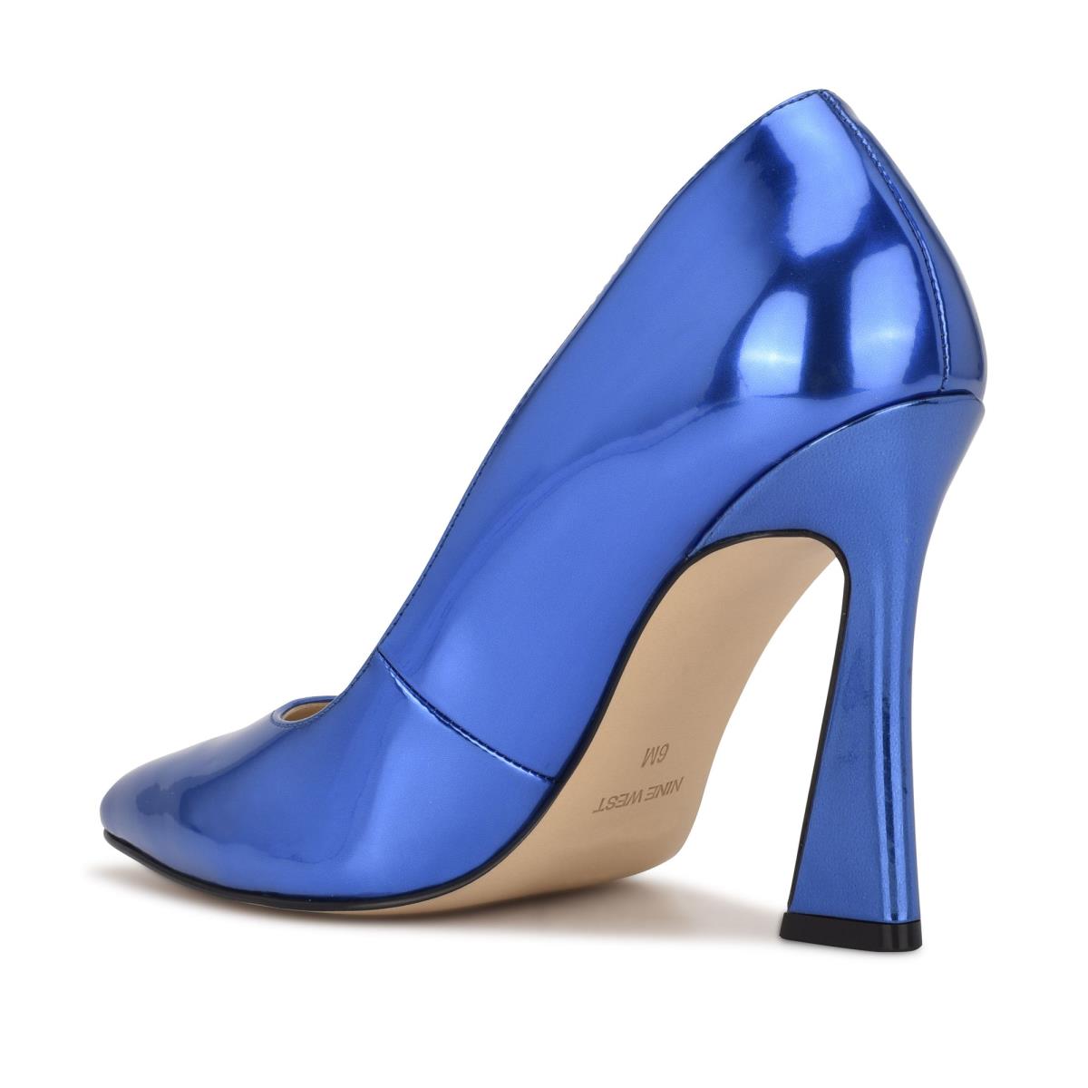 Escarpins Nine West Trendz Pointy Embout Femme Bleu | 7432BYFIN