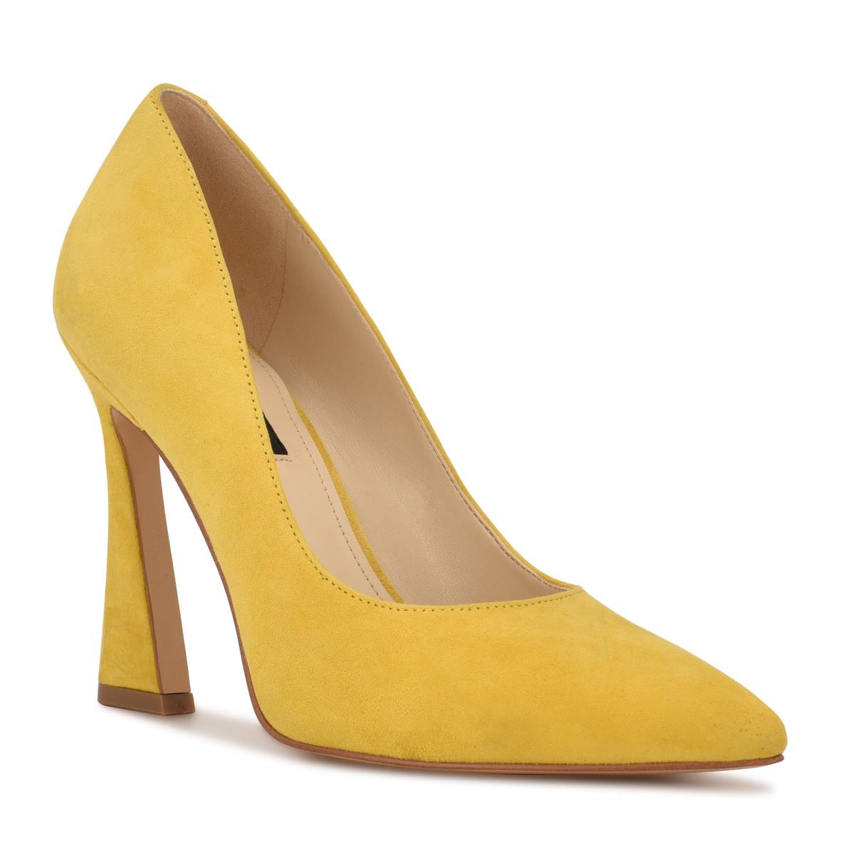 Escarpins Nine West Trendz Pointy Embout Femme Jaune | 8547BUXKC