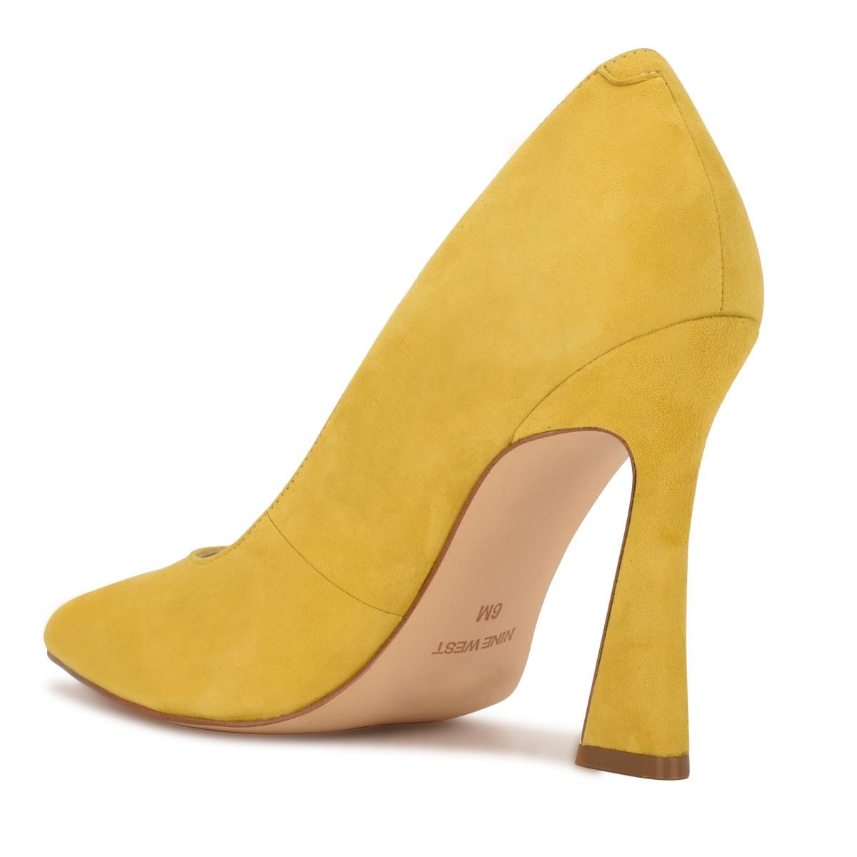 Escarpins Nine West Trendz Pointy Embout Femme Jaune | 8547BUXKC