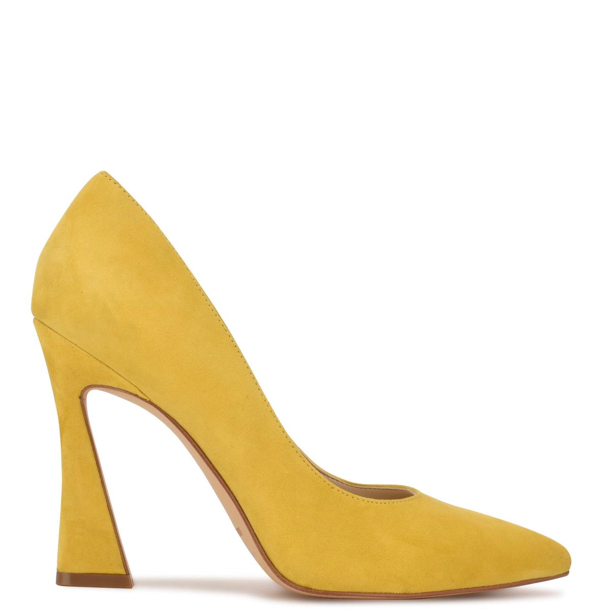 Escarpins Nine West Trendz Pointy Embout Femme Jaune | 8547BUXKC