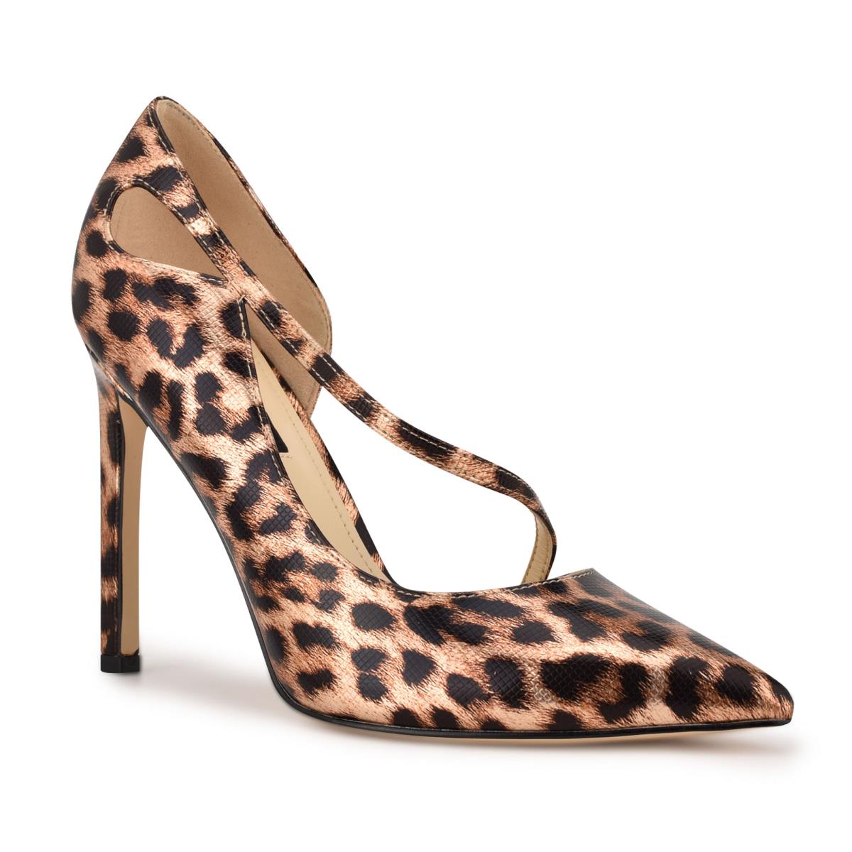 Escarpins Nine West Twirl Pointy Embout Femme Leopard | 7359MVOTR