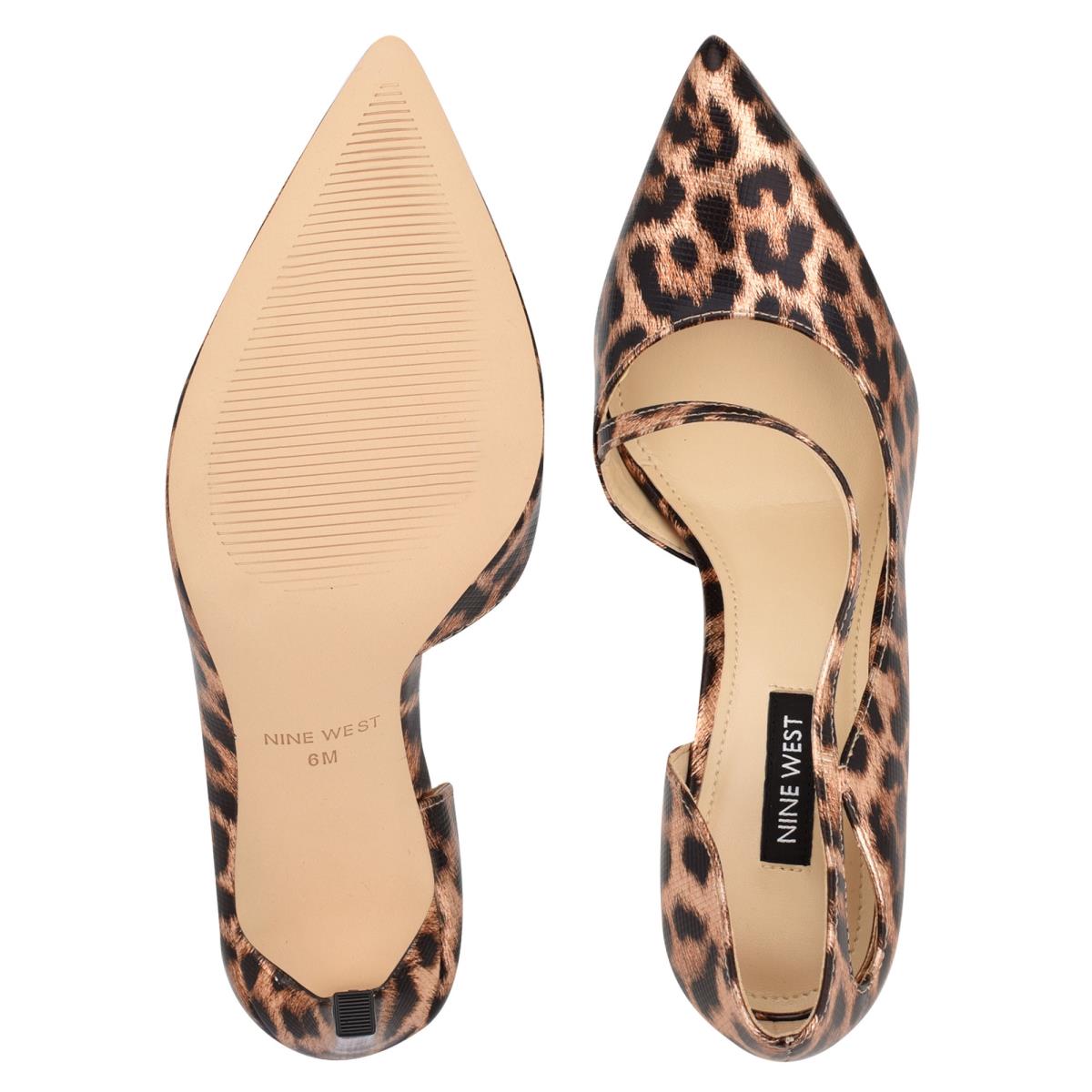 Escarpins Nine West Twirl Pointy Embout Femme Leopard | 7359MVOTR