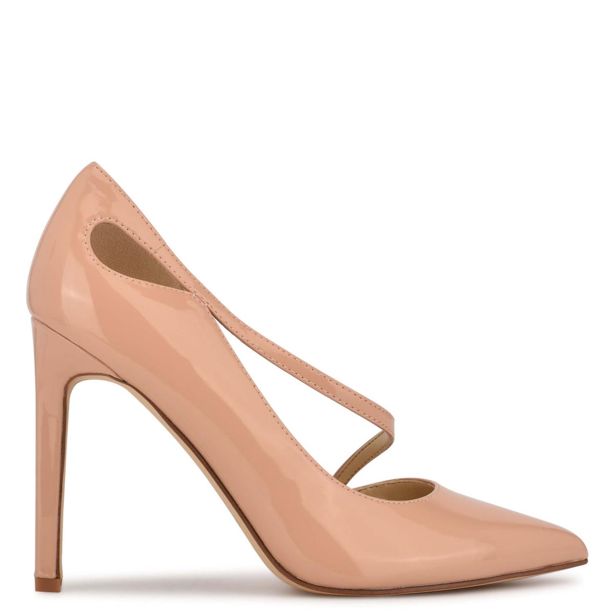 Escarpins Nine West Twirl Pointy Embout Femme Beige | 9728RQGAC