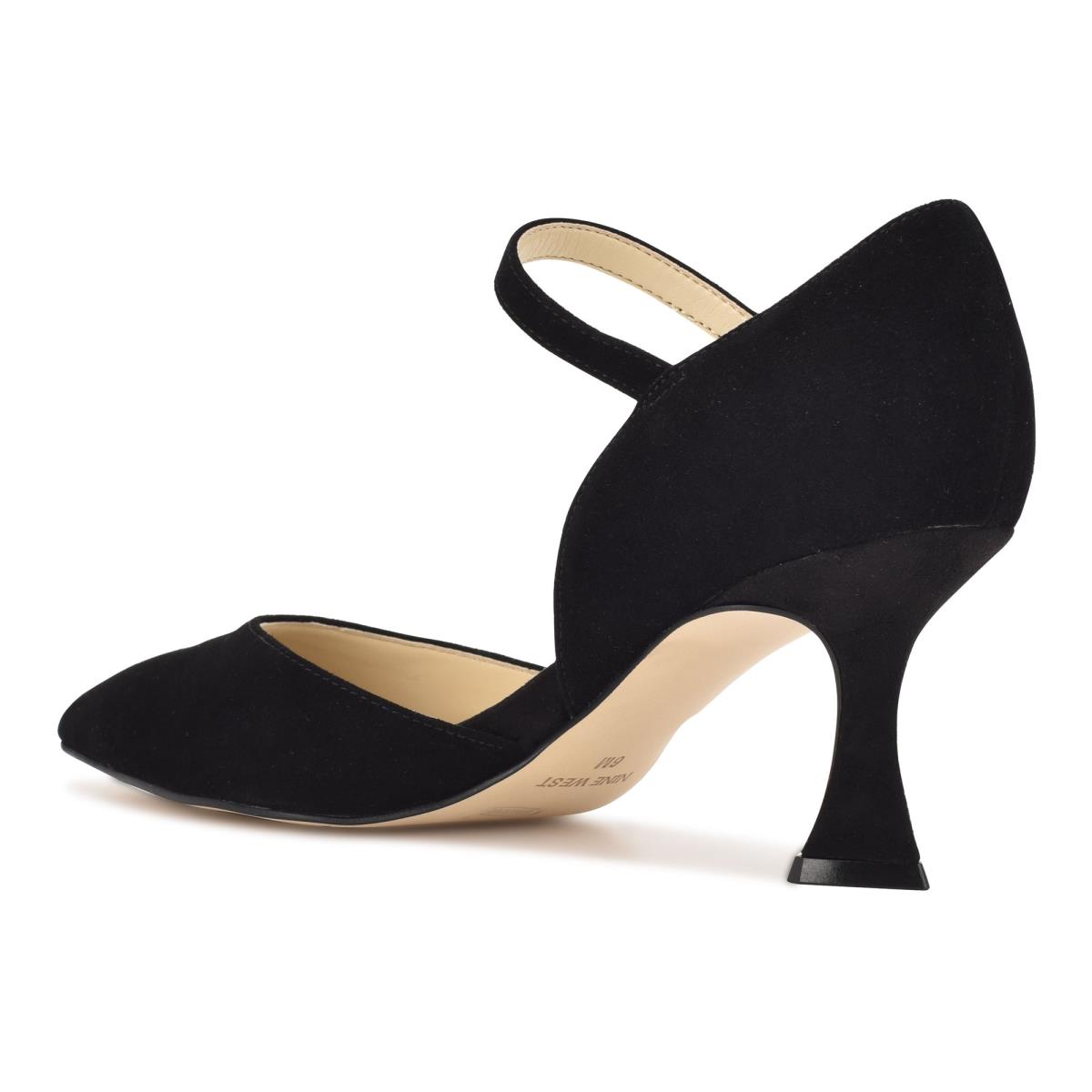 Escarpins Nine West Wanah Pointy Embout Femme Noir | 2738MPDLG