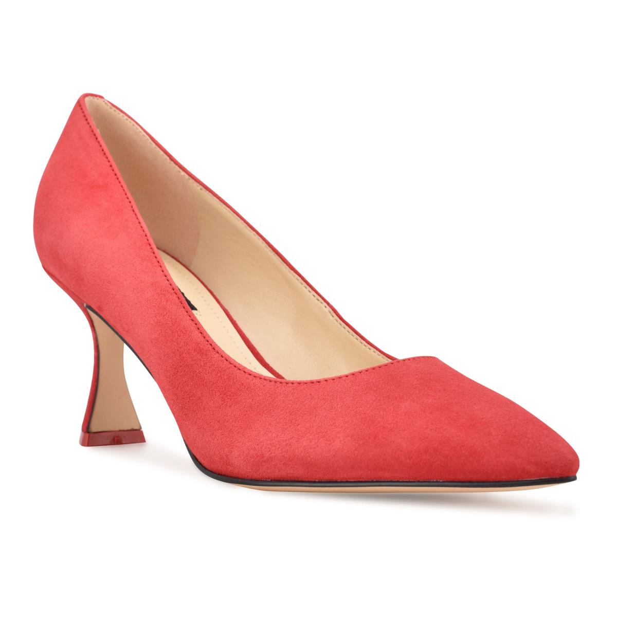 Escarpins Nine West Workin Pointy Embout Femme Rouge | 5093WZVUS