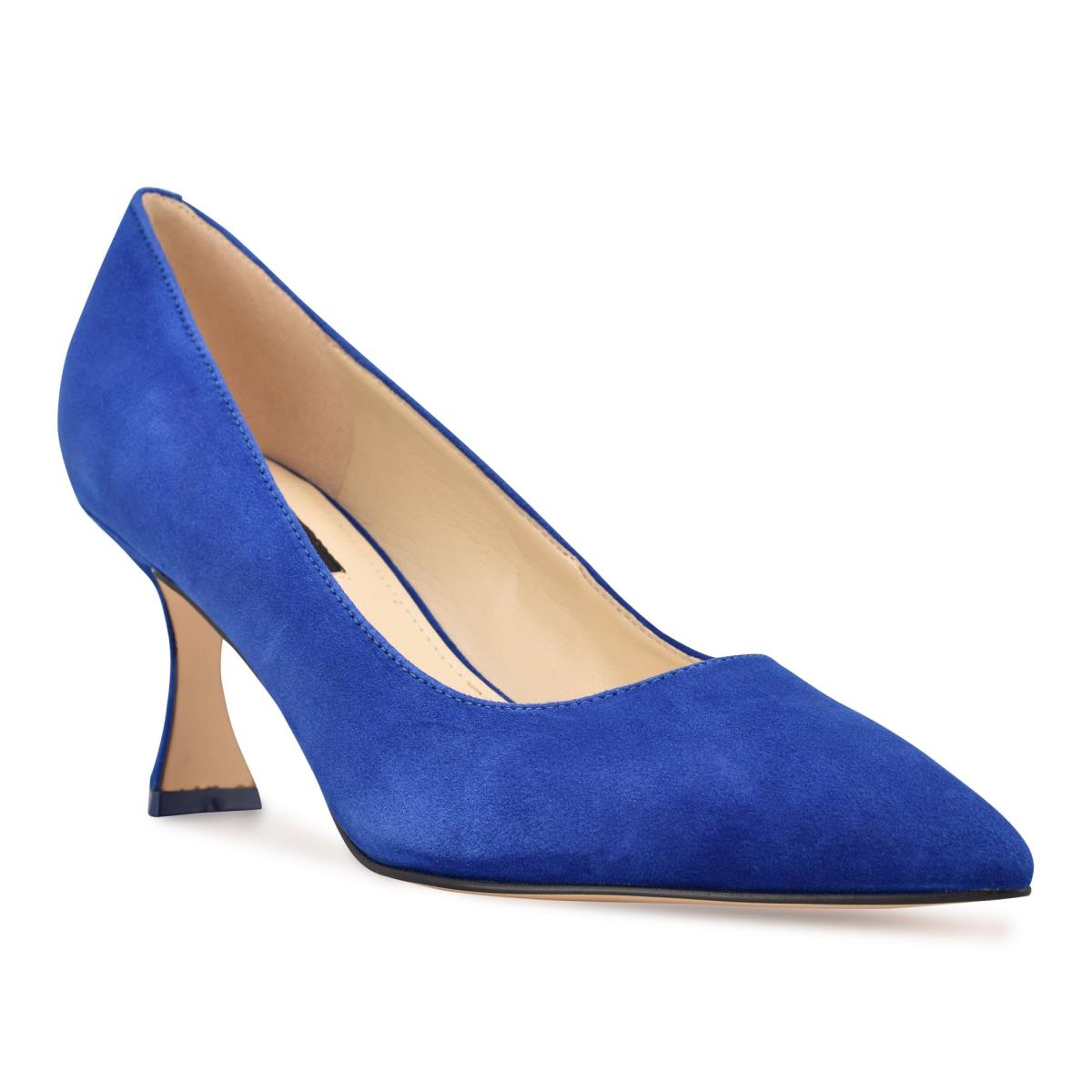 Escarpins Nine West Workin Pointy Embout Femme Bleu Foncé | 9021XHUWB