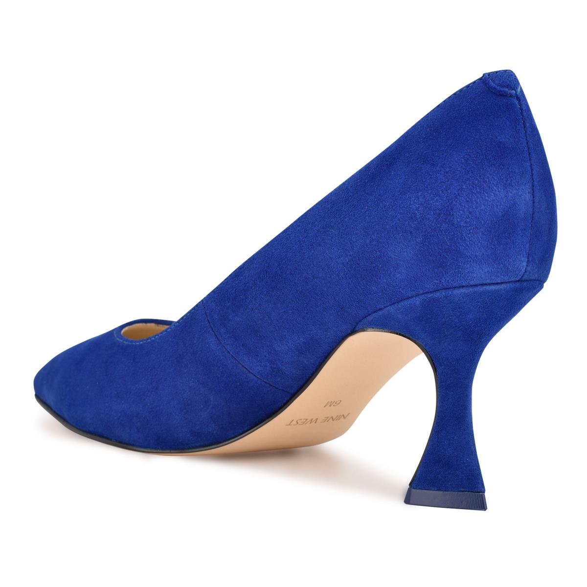 Escarpins Nine West Workin Pointy Embout Femme Bleu Foncé | 9021XHUWB