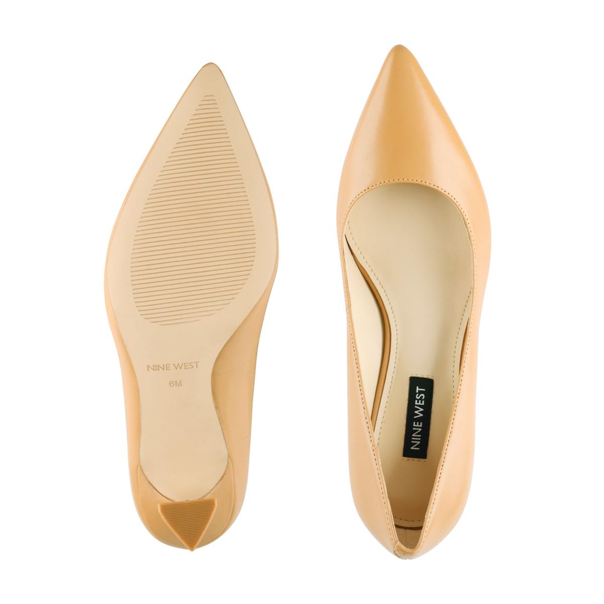 Escarpins Nine West Workin Pointy Embout Femme Beige | 9238HZSBI