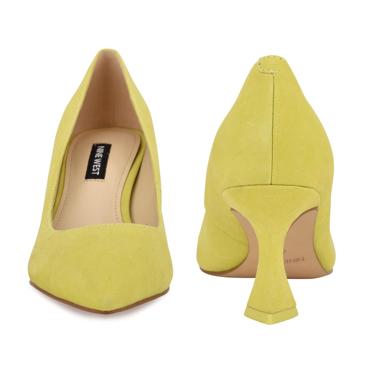 Escarpins Nine West Workin Pointy Embout Femme Jaune | 9481JKFCQ