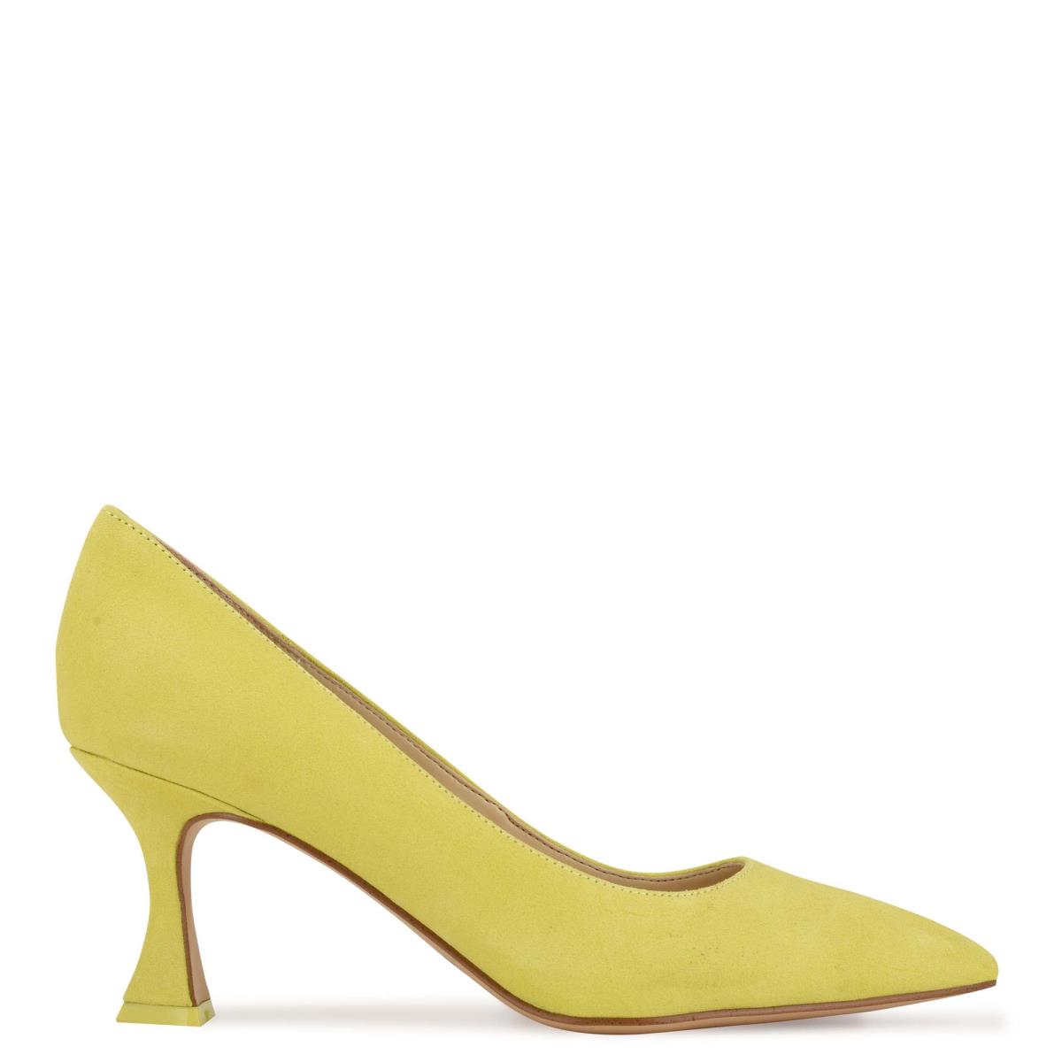 Escarpins Nine West Workin Pointy Embout Femme Jaune | 9481JKFCQ