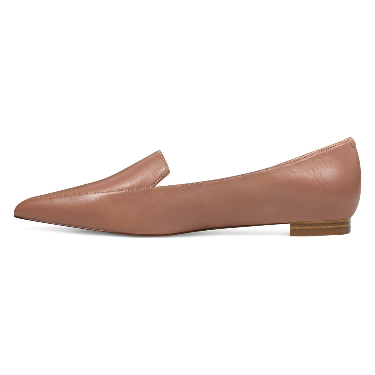 Flats Nine West Abay Smoking Femme Beige | 2615WZOHU