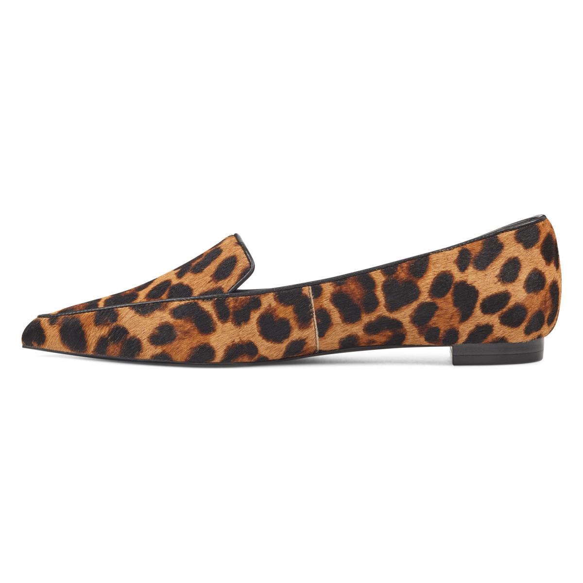 Flats Nine West Abay Smoking Femme Leopard | 9501KIFPX