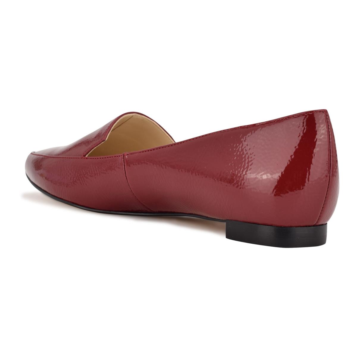 Flats Nine West Abay Smoking Femme Rose | 2634ZRDCA