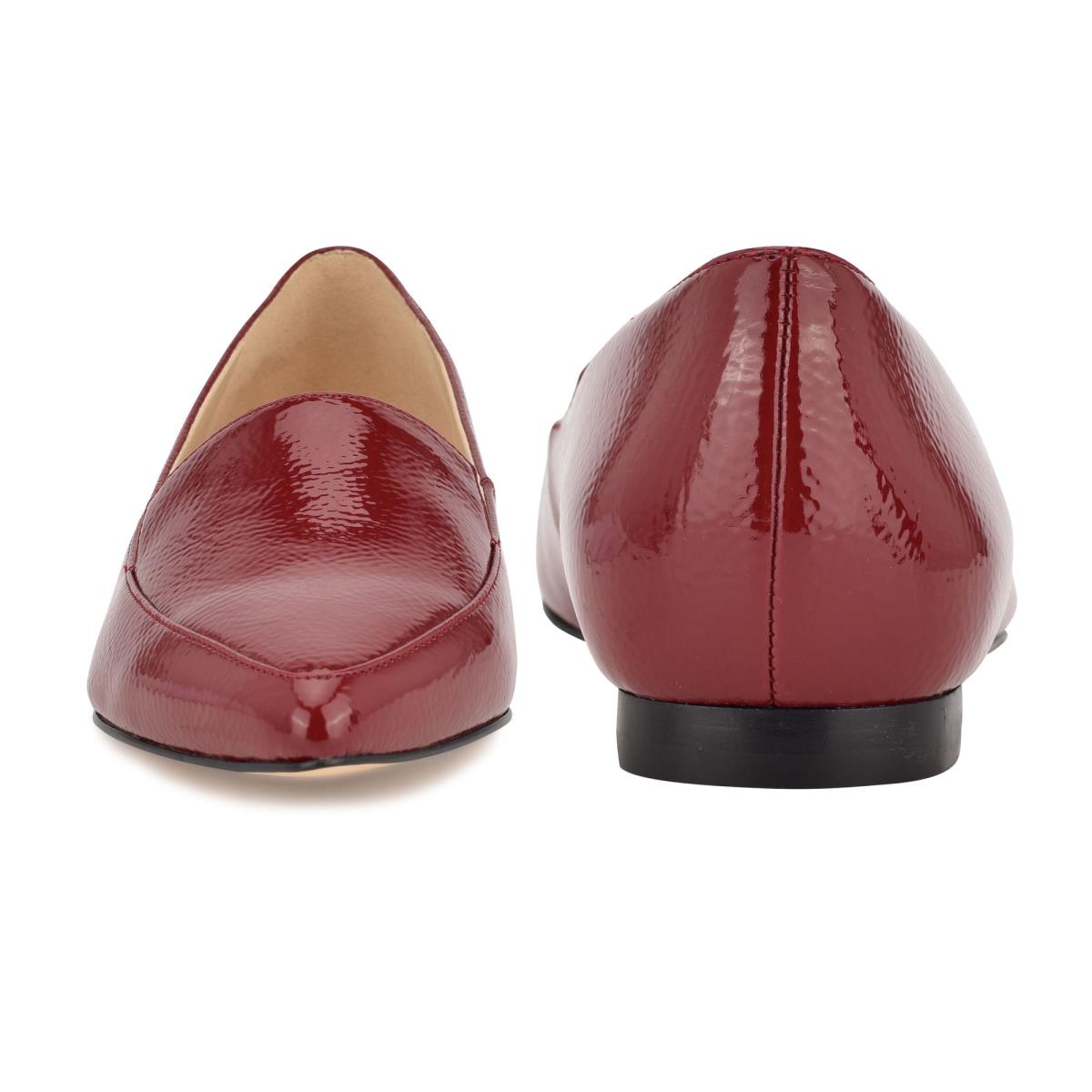 Flats Nine West Abay Smoking Femme Rose | 2634ZRDCA