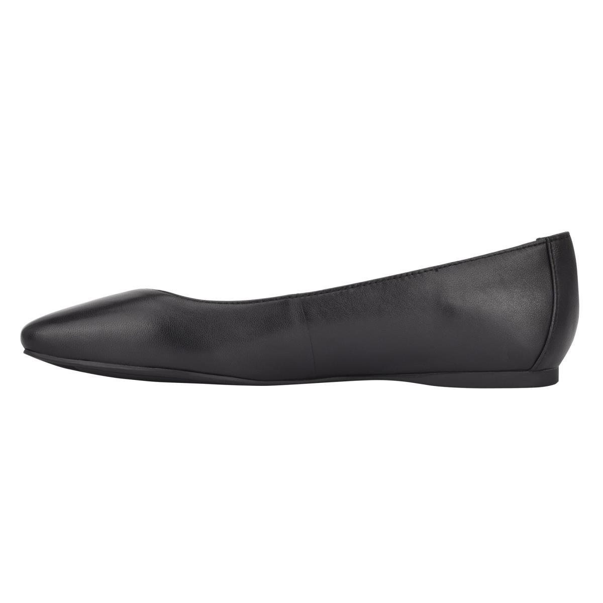 Flats Nine West Alena Square-Embout Femme Noir | 3049YOENW