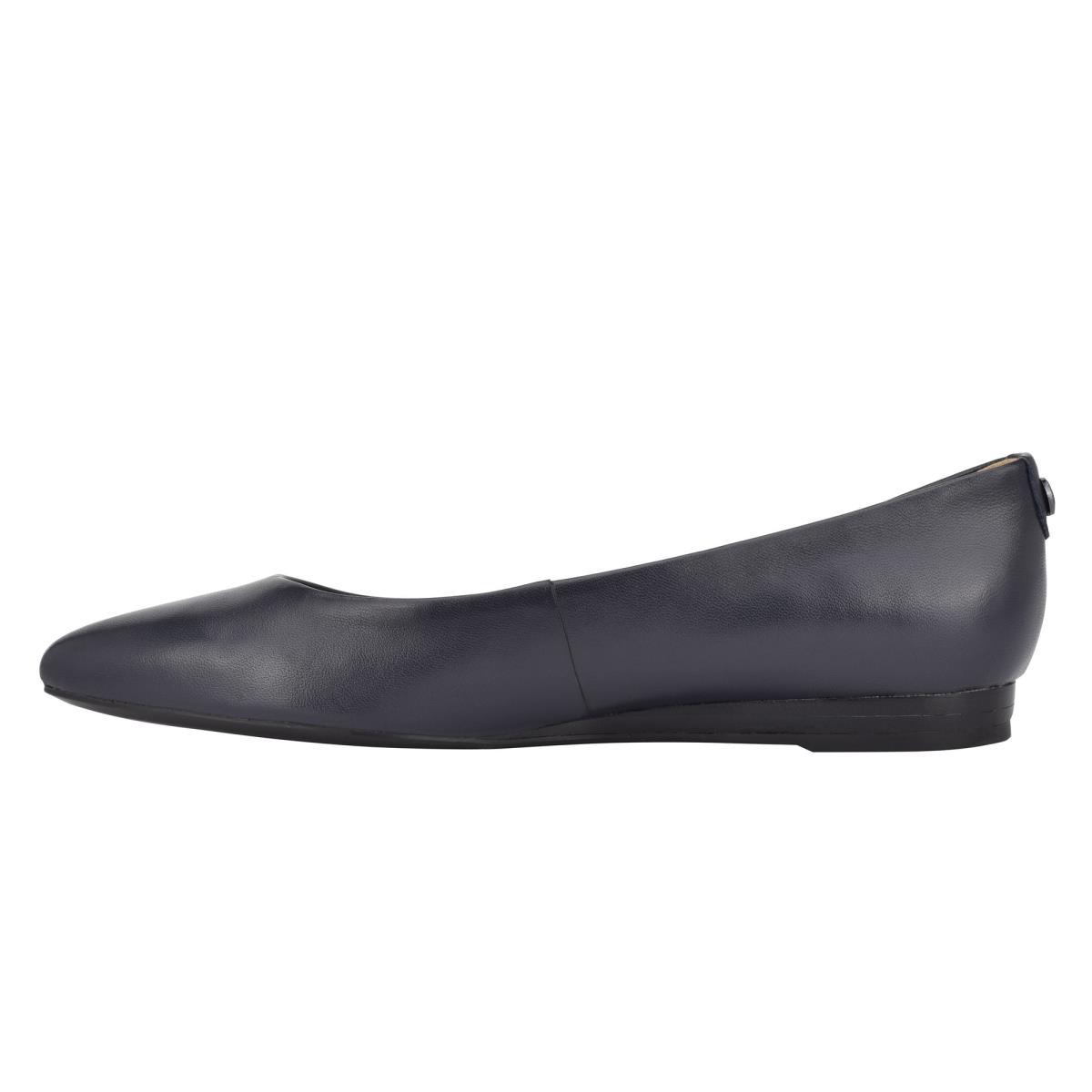 Flats Nine West Ferdi 9x9 Pointy Embout Femme Bleu Marine | 5613EXSZN