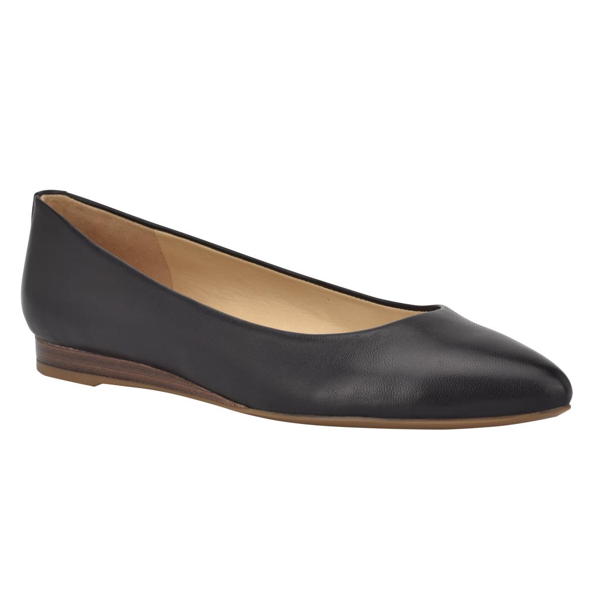 Flats Nine West Ferdi 9x9 Pointy Embout Femme Noir | 7602XSYUW