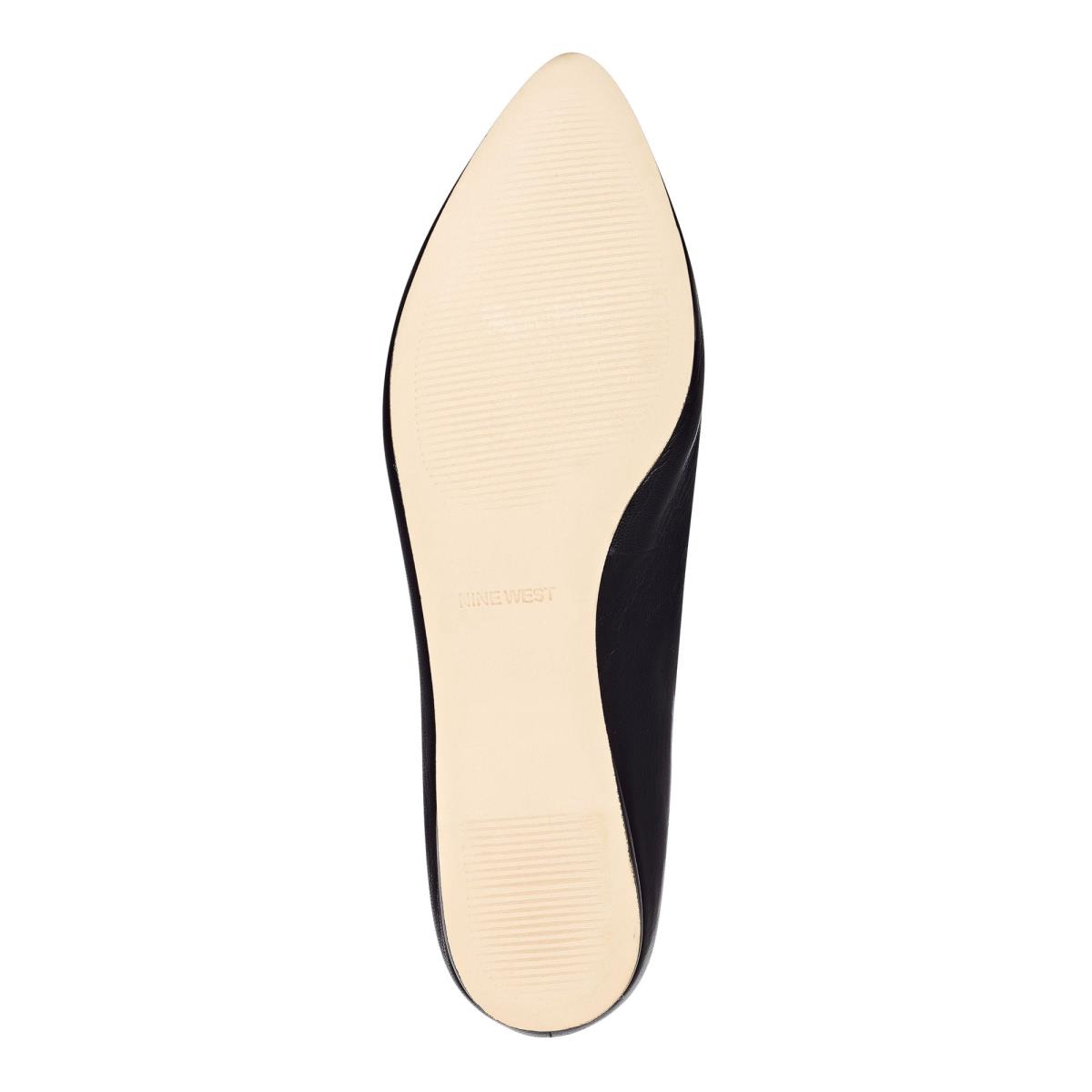 Flats Nine West Speakup Almond Embout Femme Bleu | 2746XJOKN