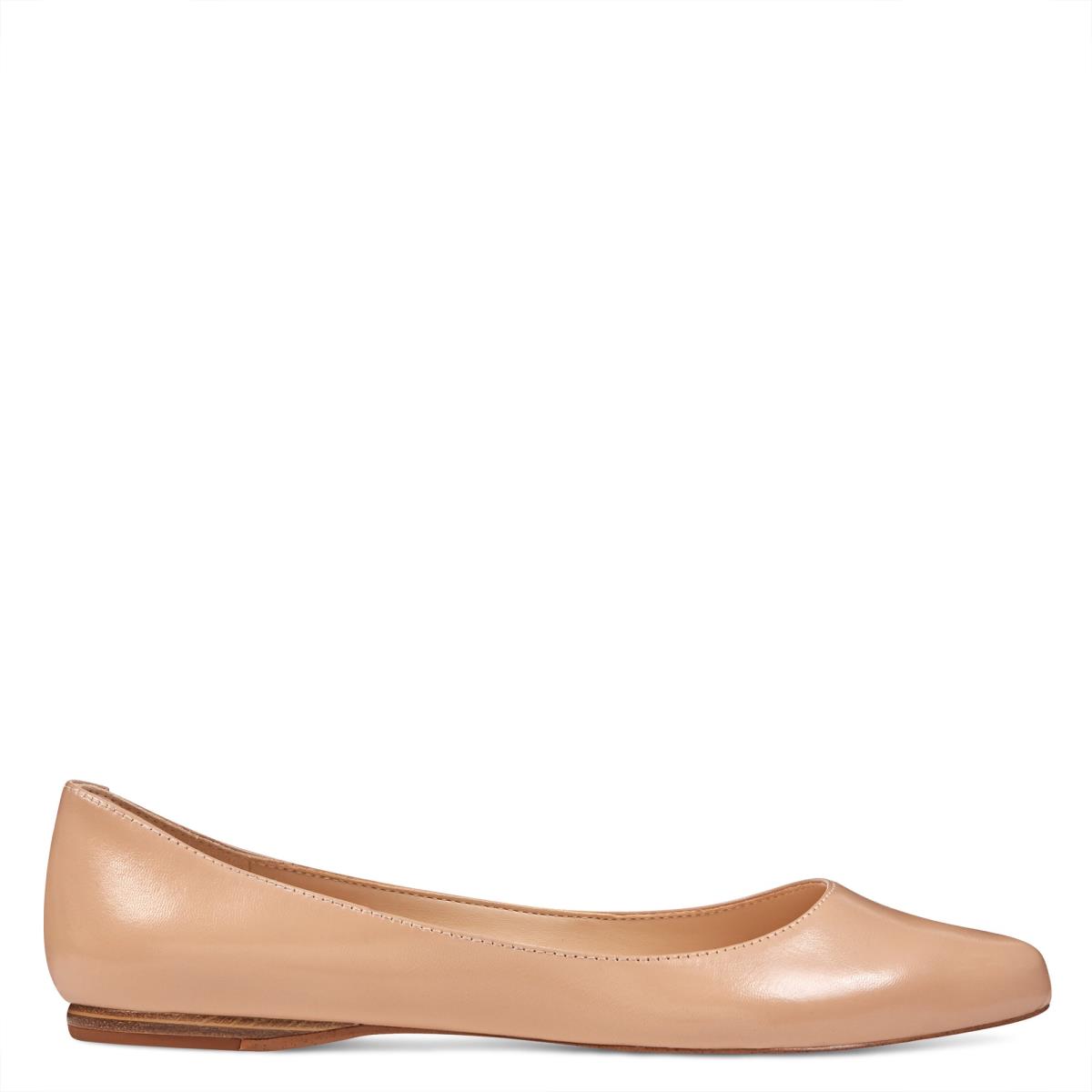 Flats Nine West Speakup Almond Embout Femme Beige | 7605ARKOB