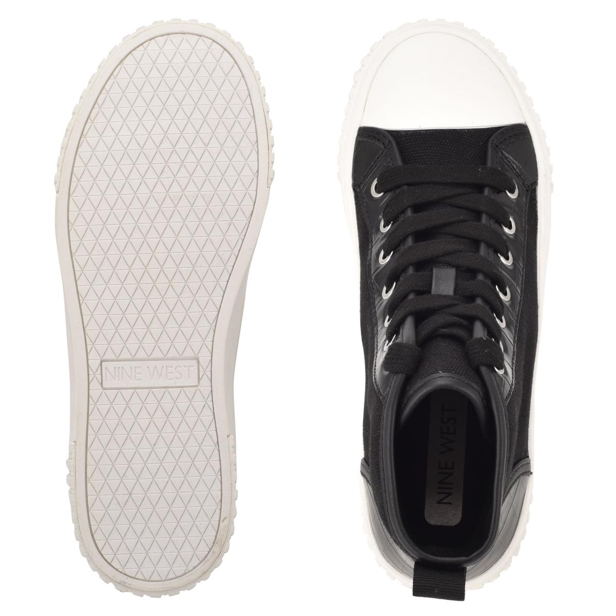 High Top Sneakers Nine West Dyiane Femme Noir | 5479GFEXI