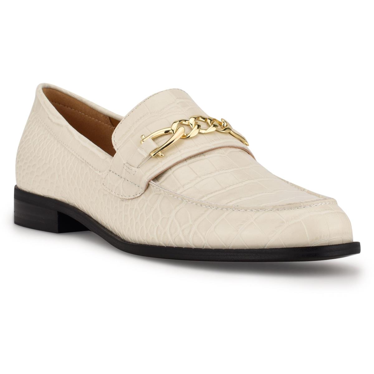 Loafers Nine West Onlyou Slip-On Femme Beige | 8421VRBDS