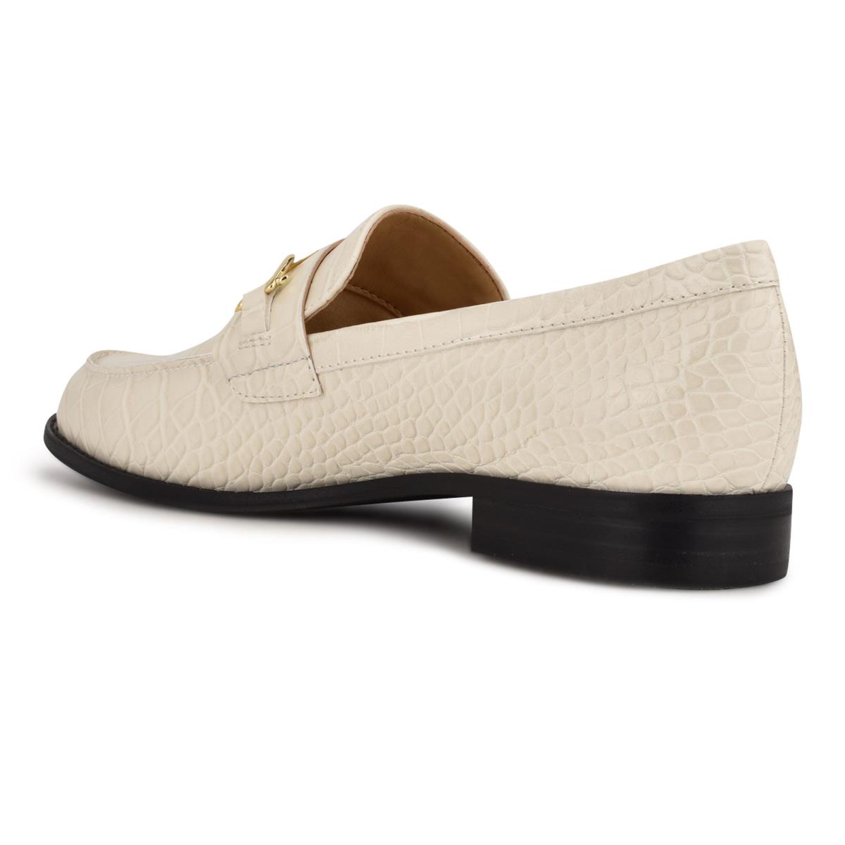 Loafers Nine West Onlyou Slip-On Femme Beige | 8421VRBDS