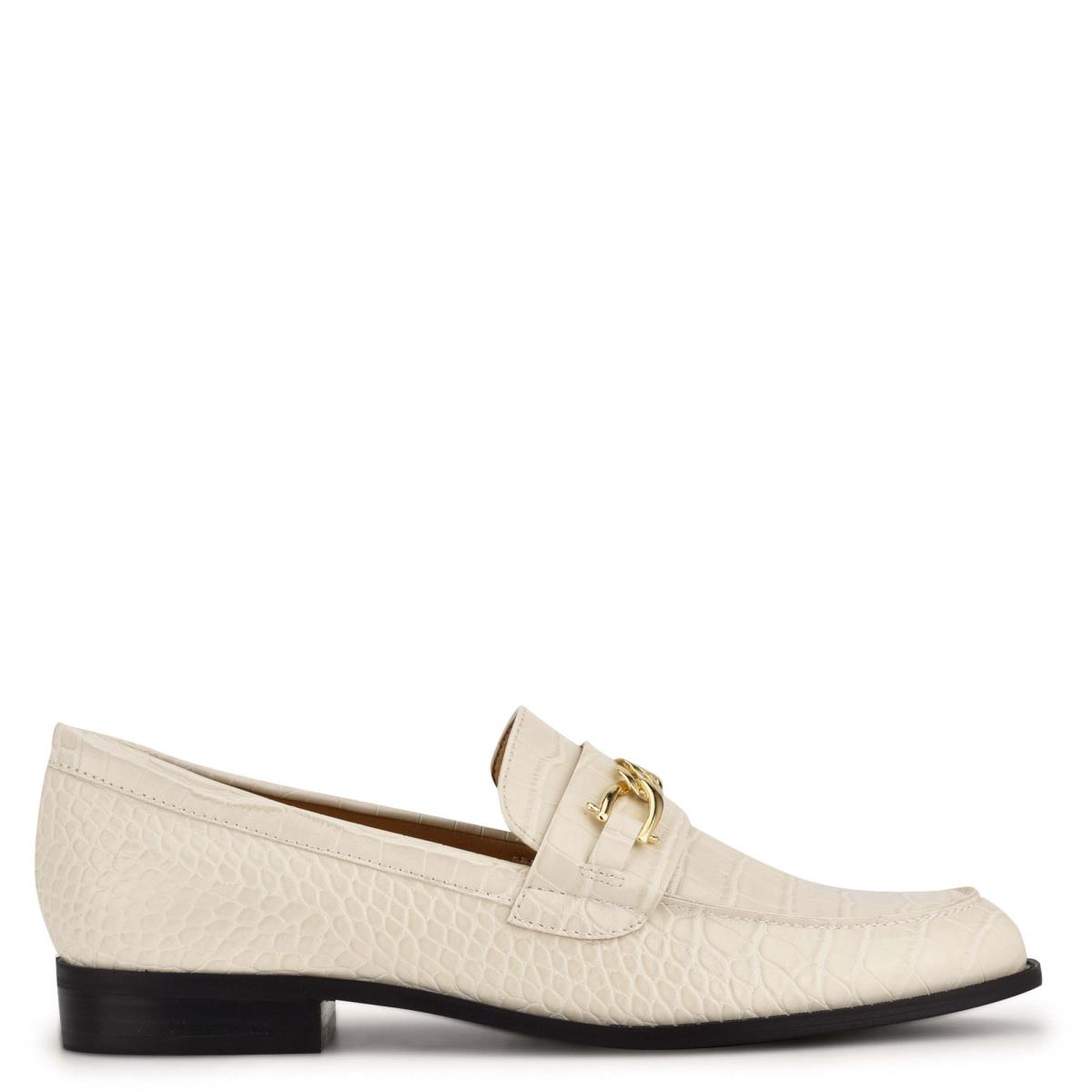 Loafers Nine West Onlyou Slip-On Femme Beige | 8421VRBDS