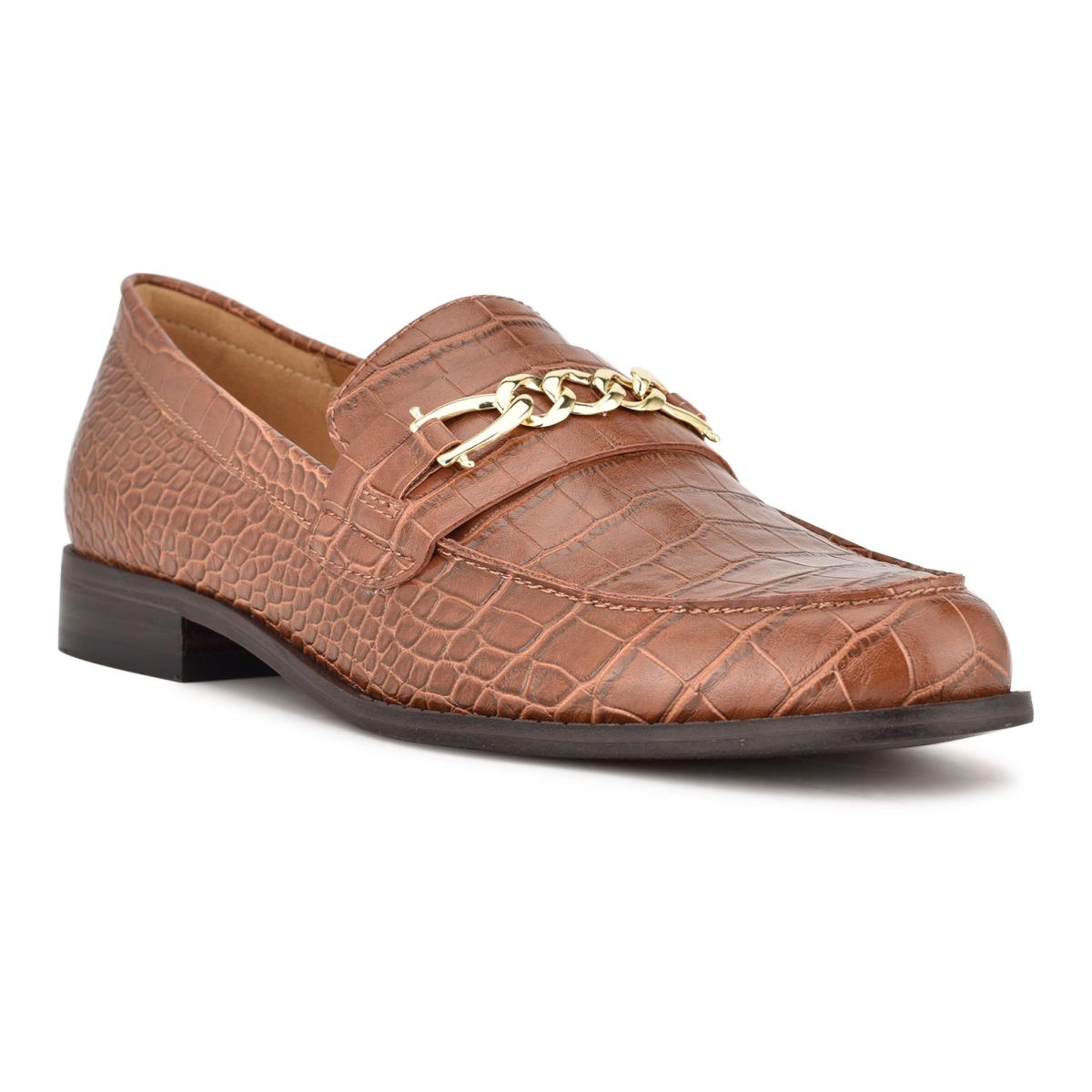 Loafers Nine West Onlyou Slip-On Femme Marron | 5317ZMWJY