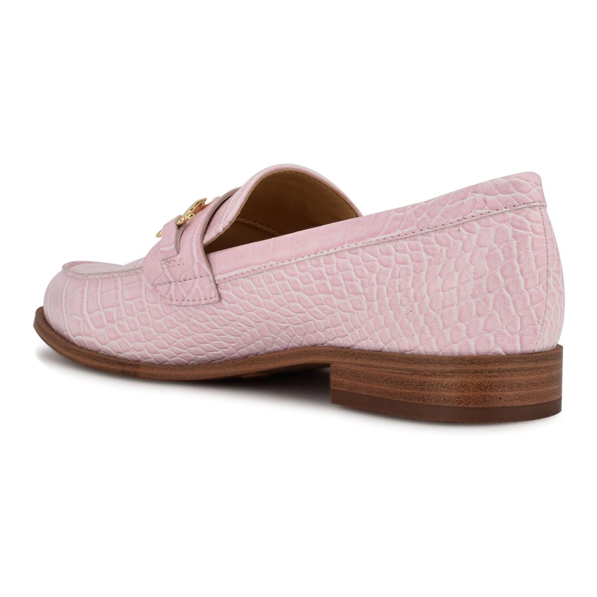 Loafers Nine West Onlyou Slip-On Femme Rose | 4159HENXQ