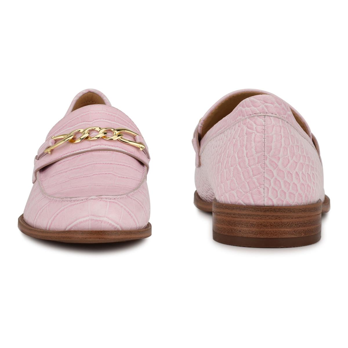 Loafers Nine West Onlyou Slip-On Femme Rose | 4159HENXQ