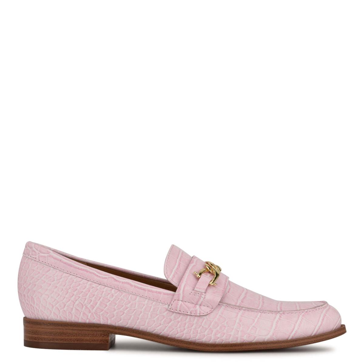 Loafers Nine West Onlyou Slip-On Femme Rose | 4159HENXQ