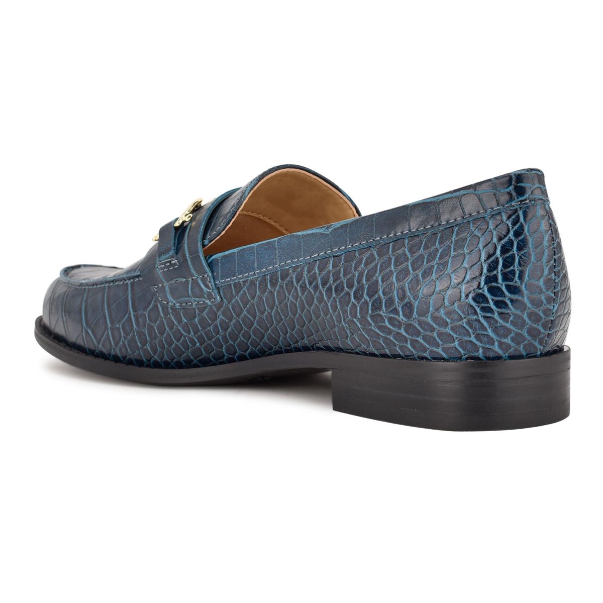 Loafers Nine West Onlyou Slip-On Femme Turquoise | 8351XJDRB