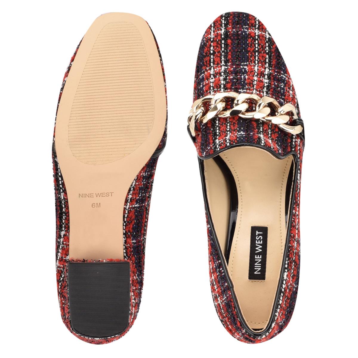 Loafers Nine West Remal Talons Femme Rouge | 1503THSEP