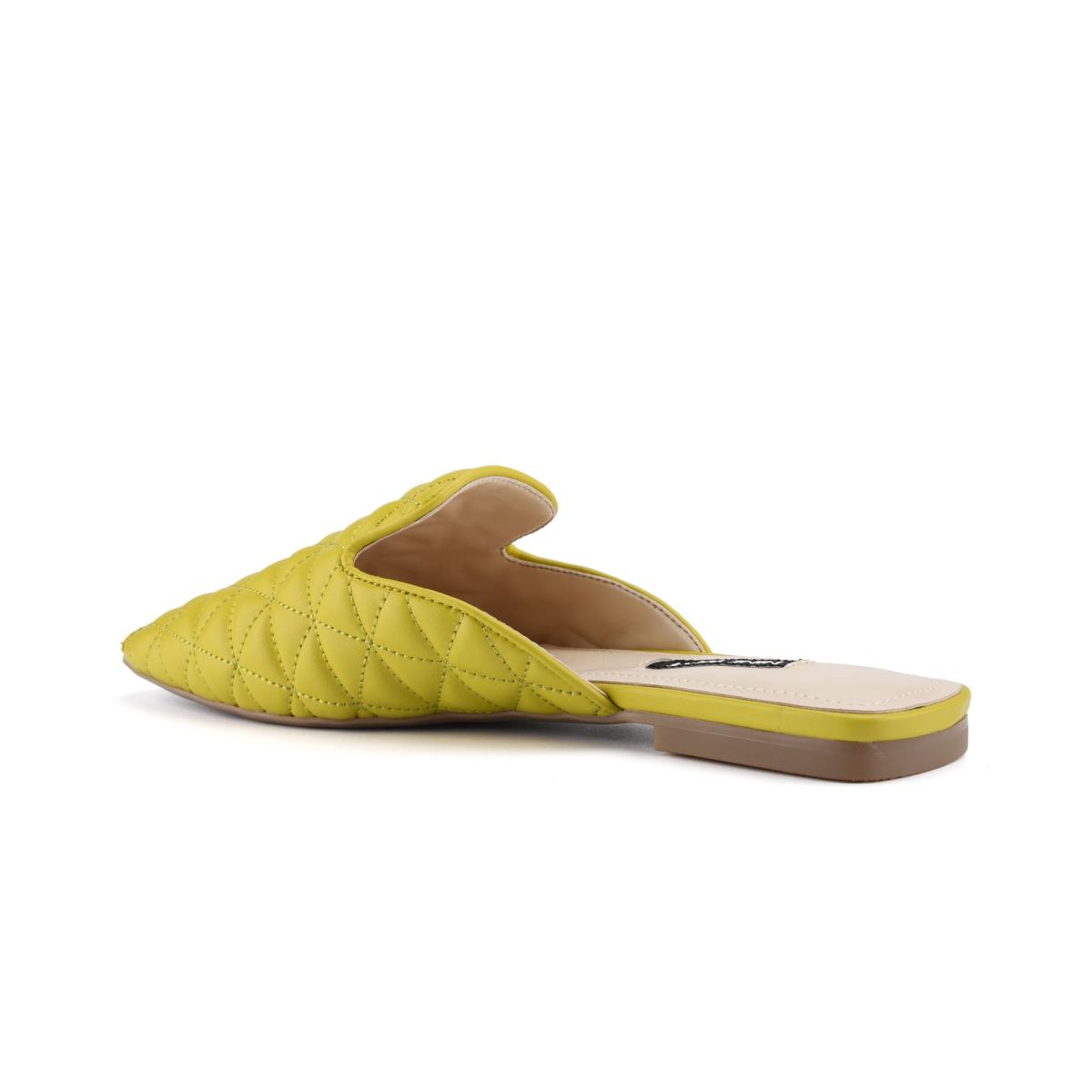 Mules Nine West Diamond Plates Femme Jaune | 9132XIYPA