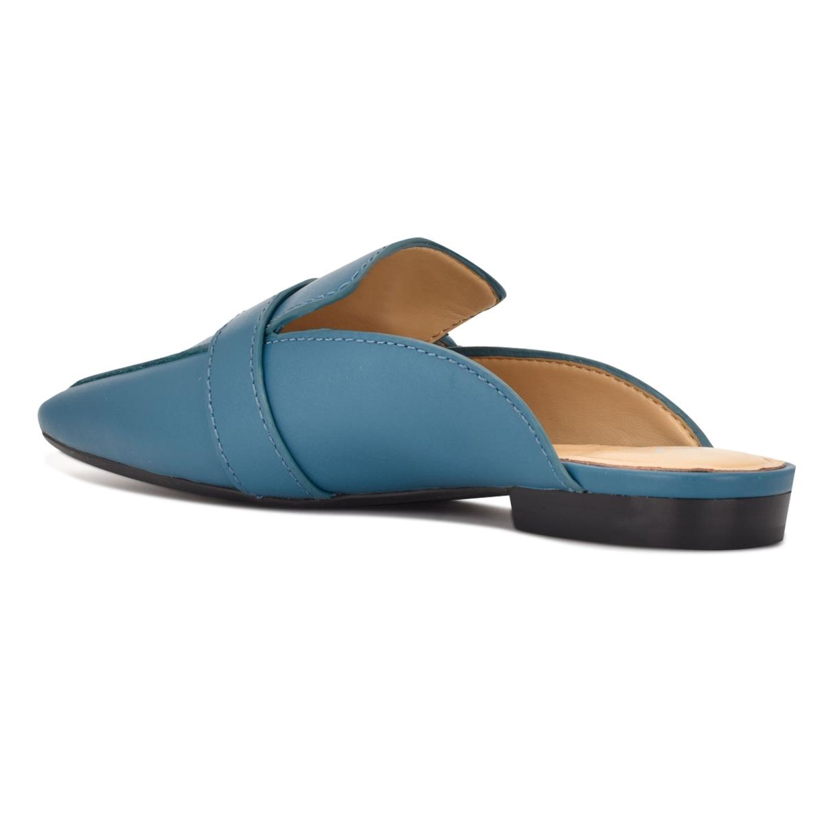 Mules Nine West Neat 9x9 Loafer Femme Turquoise | 9024ZXRHC