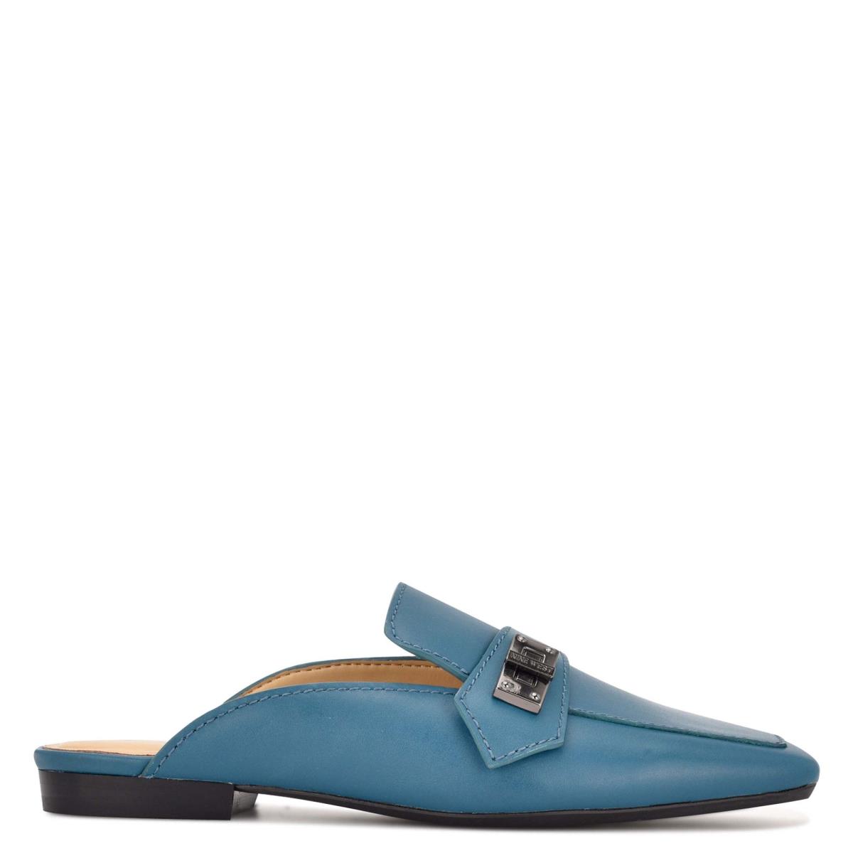 Mules Nine West Neat 9x9 Loafer Femme Turquoise | 9024ZXRHC