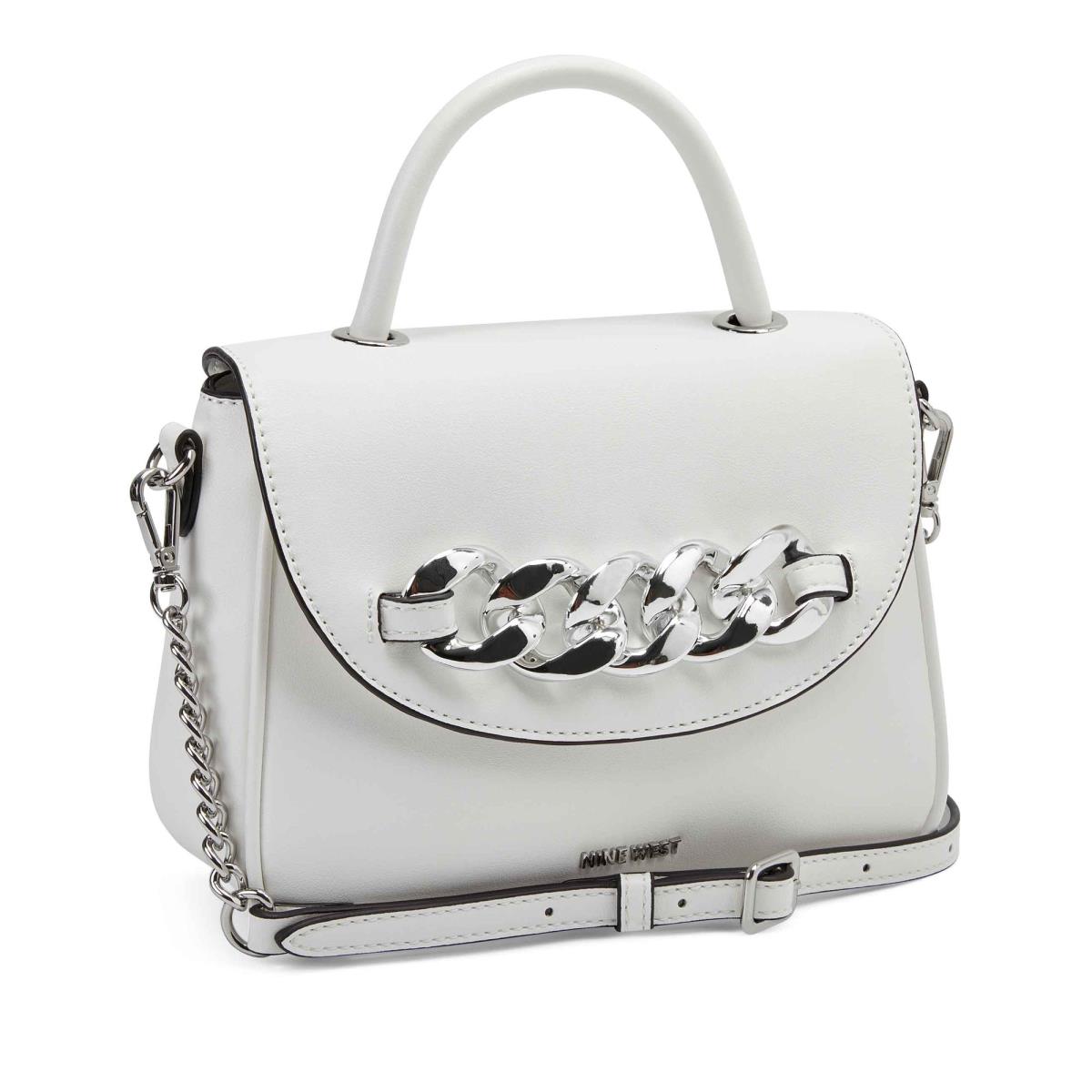 Sacs Crossbody Nine West Addy Mini Top Handle Flap Femme Blanche | 0395VFDQE