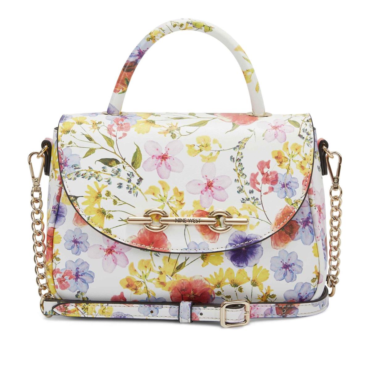 Sacs Crossbody Nine West Addy Mini Top Handle Flap Femme Fleur | 1987JOFME