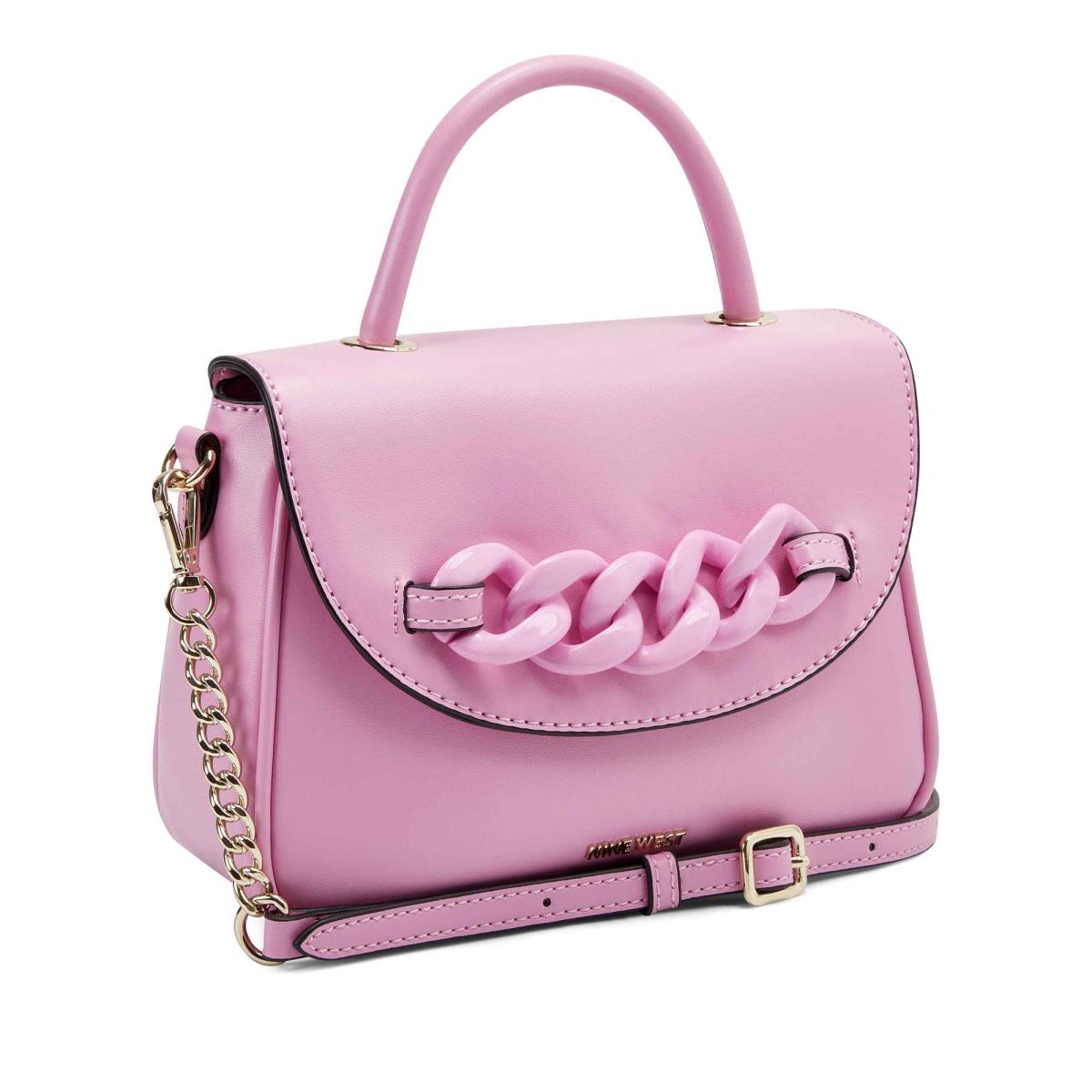 Sacs Crossbody Nine West Addy Mini Top Handle Flap Femme Rose | 3518GHAQX