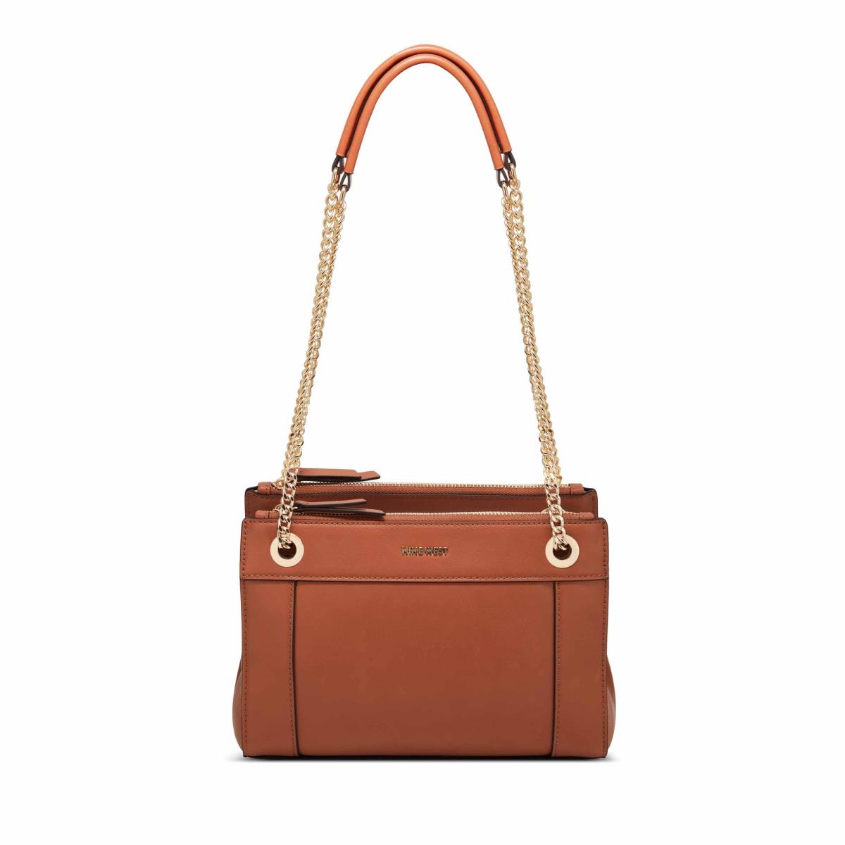 Sacs Crossbody Nine West Ellie A List Femme Marron | 0526UCVYR