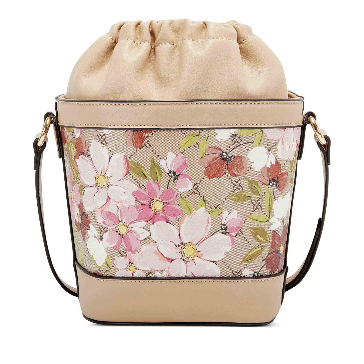 Sacs Crossbody Nine West Laylin Drawstring Bucket Femme Fleur | 7953DGFTO