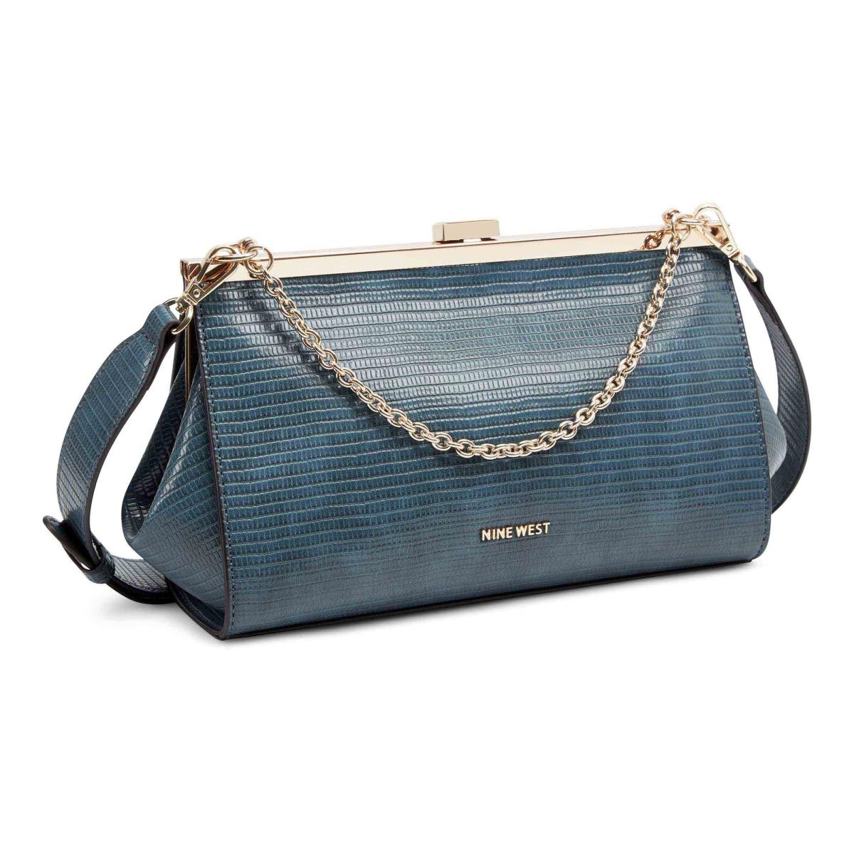 Sacs Crossbody Nine West Mallorie Fram Femme Bleu | 6328WLKXR