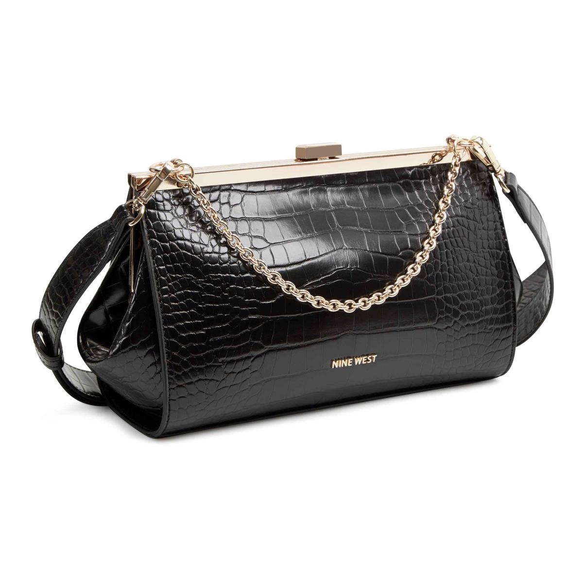 Sacs Crossbody Nine West Mallorie Fram Femme Noir | 7825ACRHL