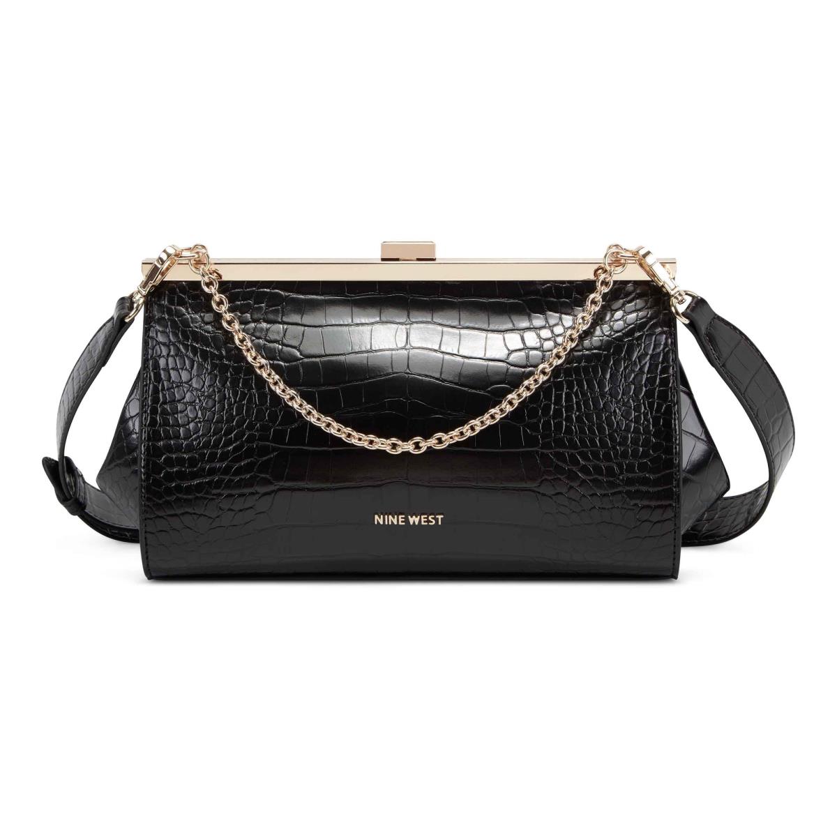 Sacs Crossbody Nine West Mallorie Fram Femme Noir | 7825ACRHL