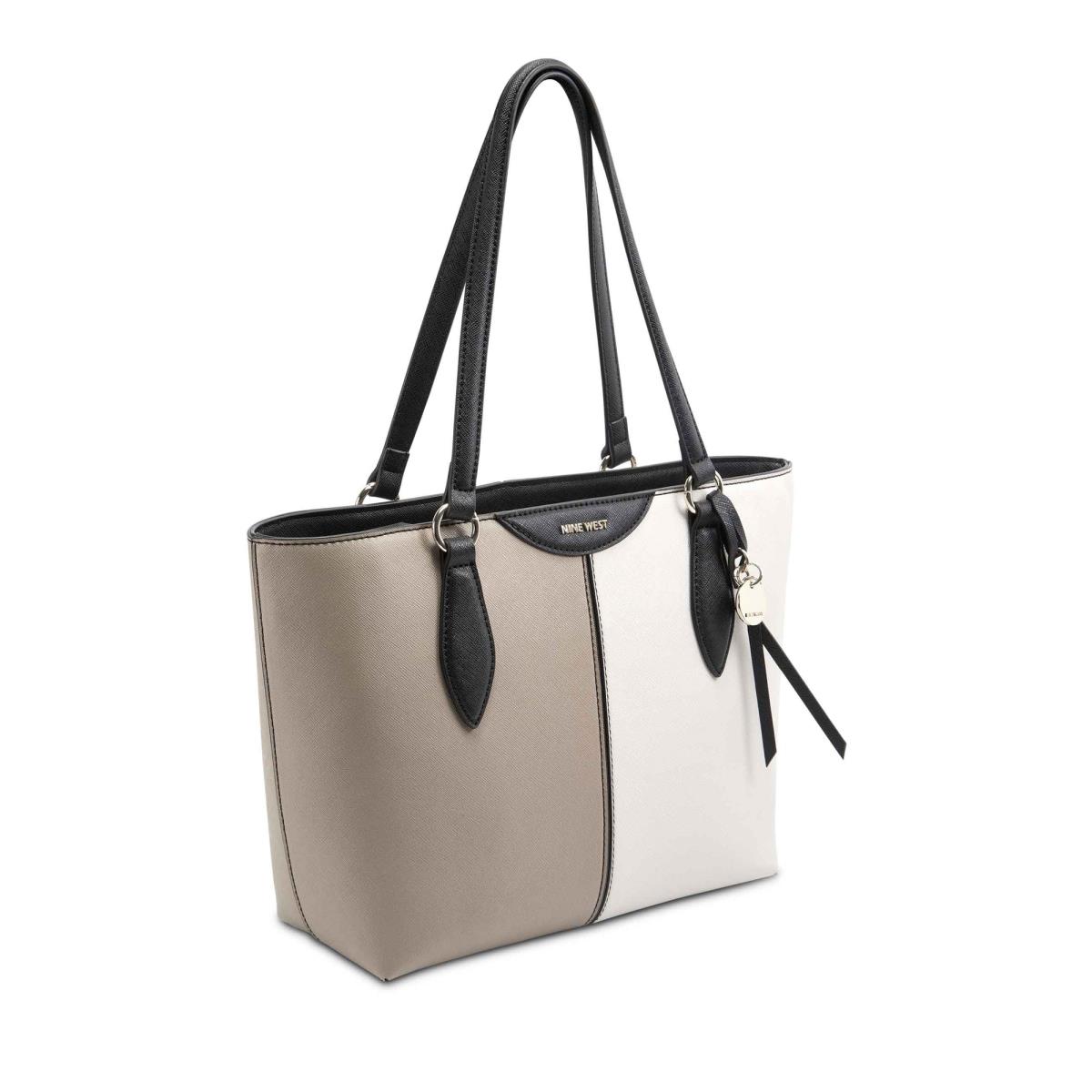 Sacs Fourre Tout Nine West Paisley Small Tote Femme Blanche Grise | 9581EMQTH