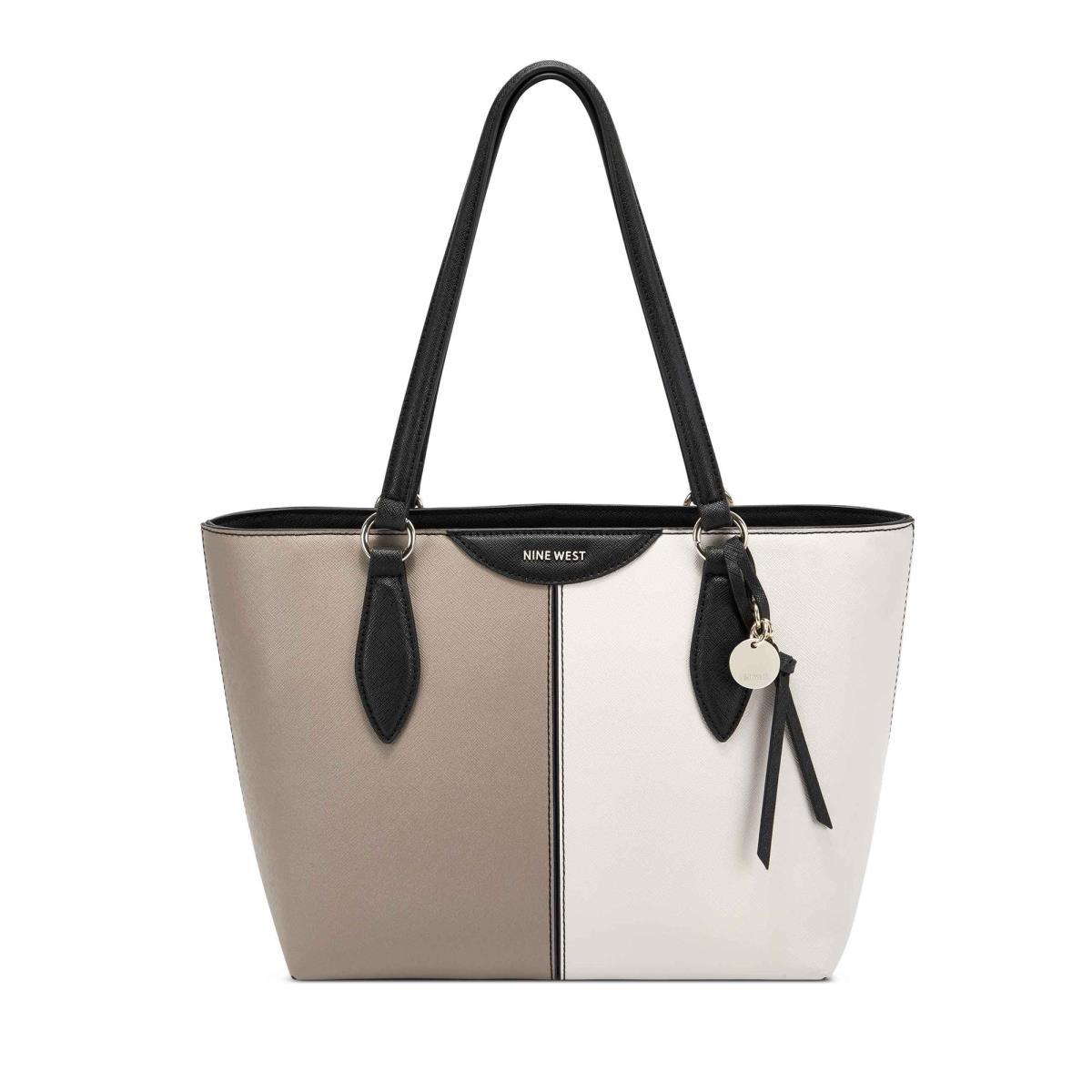 Sacs Fourre Tout Nine West Paisley Small Tote Femme Blanche Grise | 9581EMQTH