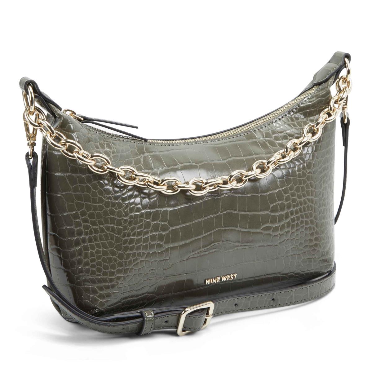 Sacs À Bandoulière Nine West Ronnie Top Zip Shoulder Bag Femme Serpent | 5107EBSXW