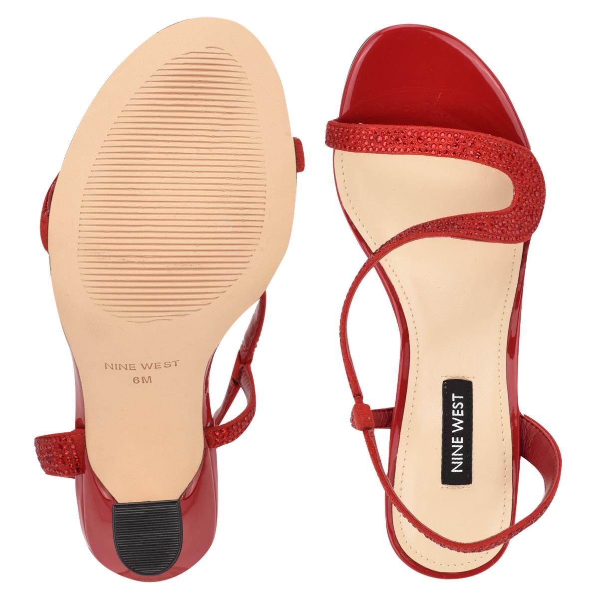 Sandales Habillées Nine West Immal Femme Rouge Clair | 8920LZHQK