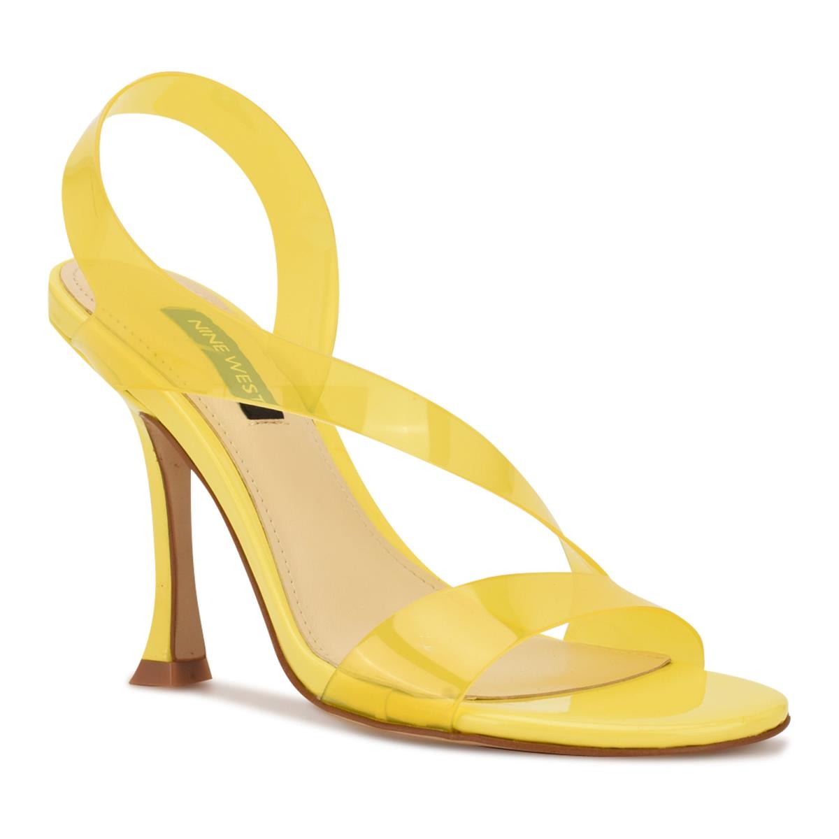 Sandales Habillées Nine West Irise Femme Jaune | 4365ZTHNS