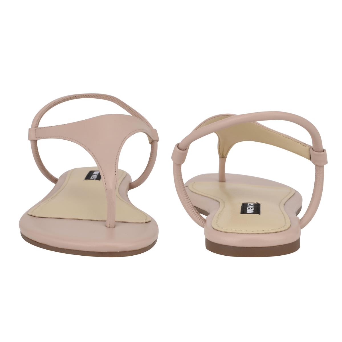 Sandales Plates Nine West Braydin Stretch Femme Beige | 2168NYUHB